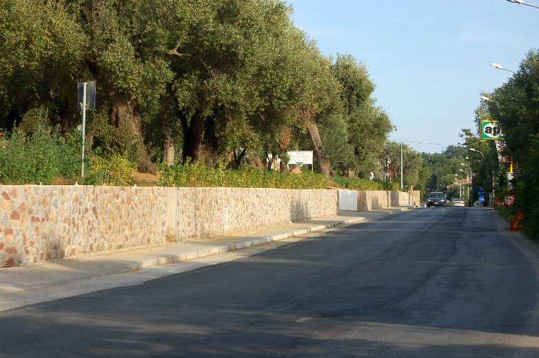 Il marciapiede delle Saline