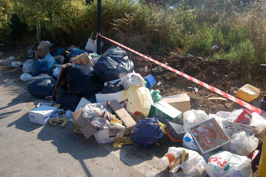 Primo giorno di raccolta differenziata
